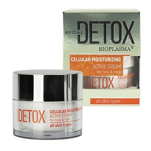 Овлажняващ дневно-нощен крем за лице Regal Detox – Rosa Impex